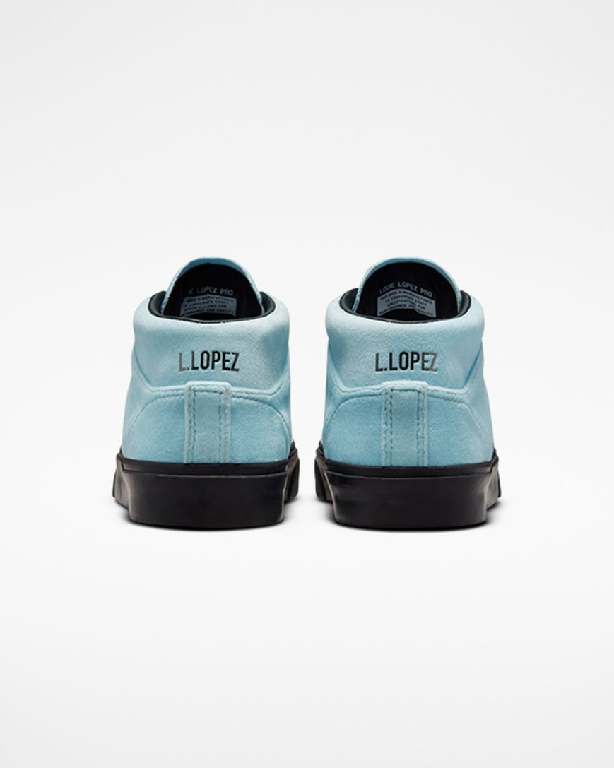 Bascheți Dama Converse Louie Lopez Pro Mid-High x FA Albastri Negrii | RO JTZWP751